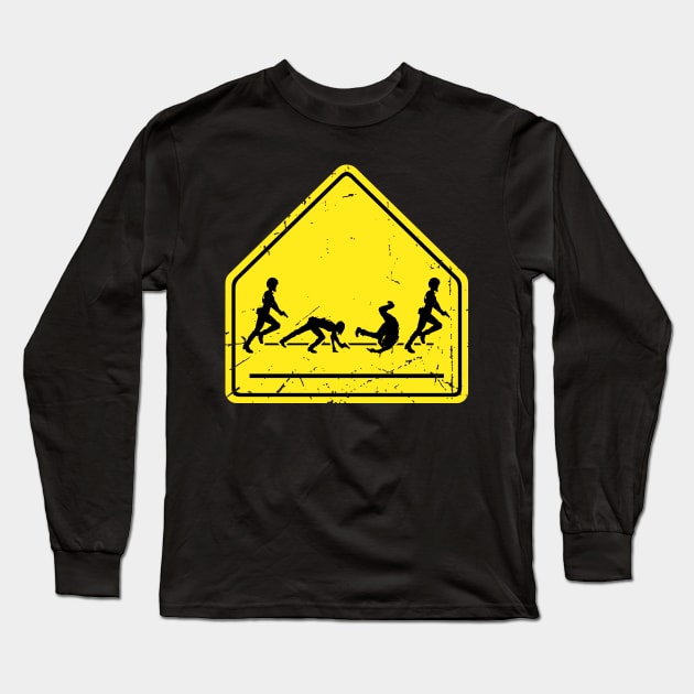 Jill Crossing Long Sleeve T-Shirt by CCDesign